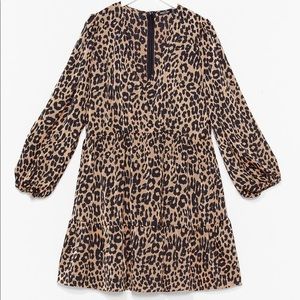 Cheetah print dress
